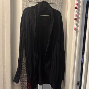 Barefoot Dreams Cozy Black Cardigan